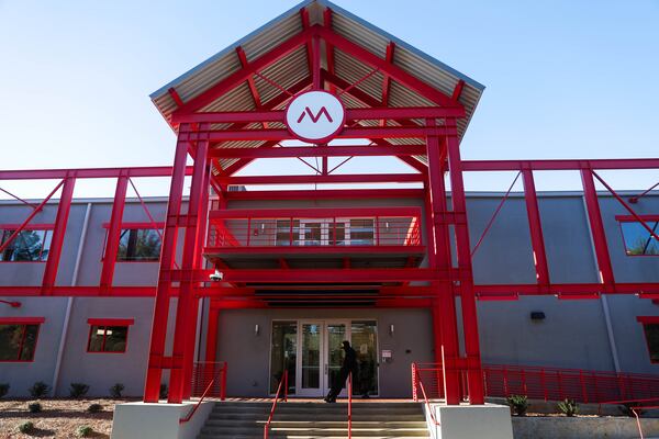 Sun shines on The Movement School in Atlanta on Friday, Nov. 14, 2025. (Abbey Cutrer/AJC)