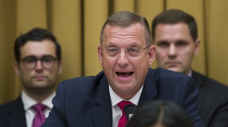 U.S. Rep. Doug Collins, R-Ga., said “there is absolutely no evidence” of voting discrimination in states previously covered by the Voting Rights Act. AP PHOTO / ALEX BRANDON