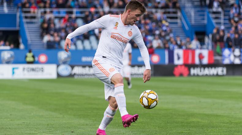 MONTREAL, QC - JULY 28: Major LeagueSoccer - Montreal Impact vs Atlanta United at Stade Saputo in Montreal, QC. Canada on September 29, 2019. PHOTO: Steve Kingsman / Freestyle Photography for Atlanta United