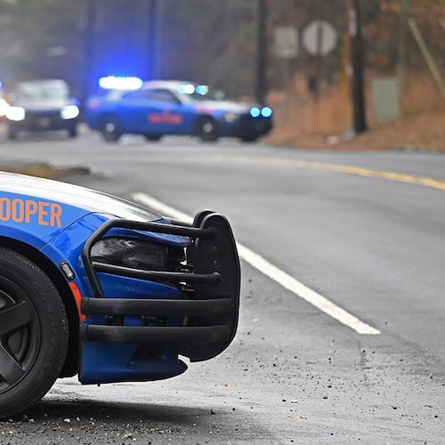 As of 6 a.m. Thanksgiving, officers recorded 57 DUIs and 29 instances of distracted driving, according to data from the Georgia Department of Public Safety. (Courtesy of Georgia State Patrol)