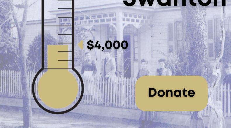 By donating to "Sustain the Swanton," DeKalb's oldest home can be restored after a large tree fell on it in January. (Courtesy of DeKalb History Center)