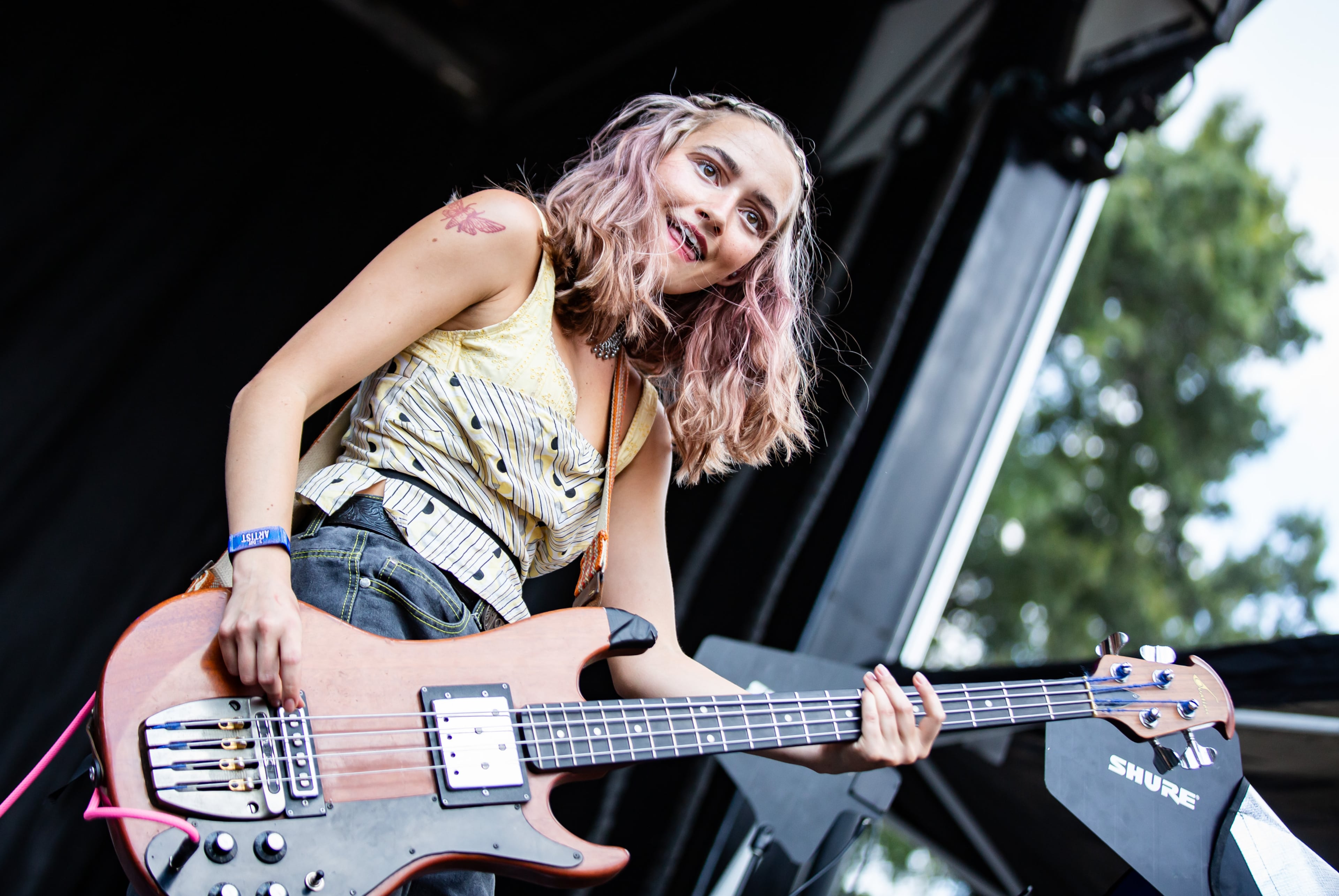 Die Spitz brought their unruly brand of Punk Rock to Shaky Knees early in the day. Photo taken Saturday, September 20, 2025, at Piedmont Park. AAJC 092025 Shaky Knees Day 2 (RYAN FLEISHER FOR THE ATLANTA JOURNAL-CONSTITUTION)