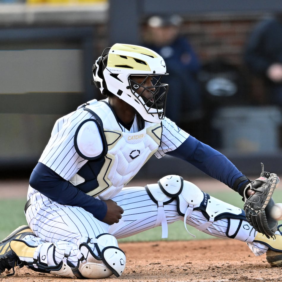 Georgia Tech catcher Vahn Lackey has been named ACC Player of the Week, Buster Posey National Collegiate Catcher of the Week by the College Baseball Foundation and Perfect Game’s National Player of the Week. (Hyosub Shin/AJC)