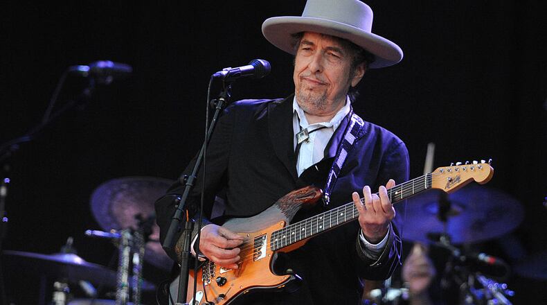 Legendary artist Bob Dylan performs at a music festival in France in 2012. Dylan finally picked up his Nobel Prize in Literature during a private ceremony in Sweden over the weekend.
