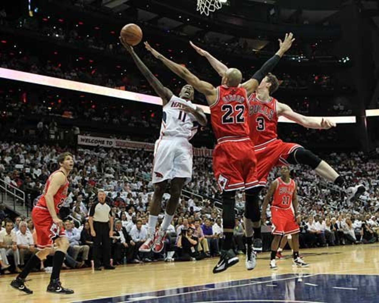 NBA Playoffs: Bulls at Hawks, Game 6