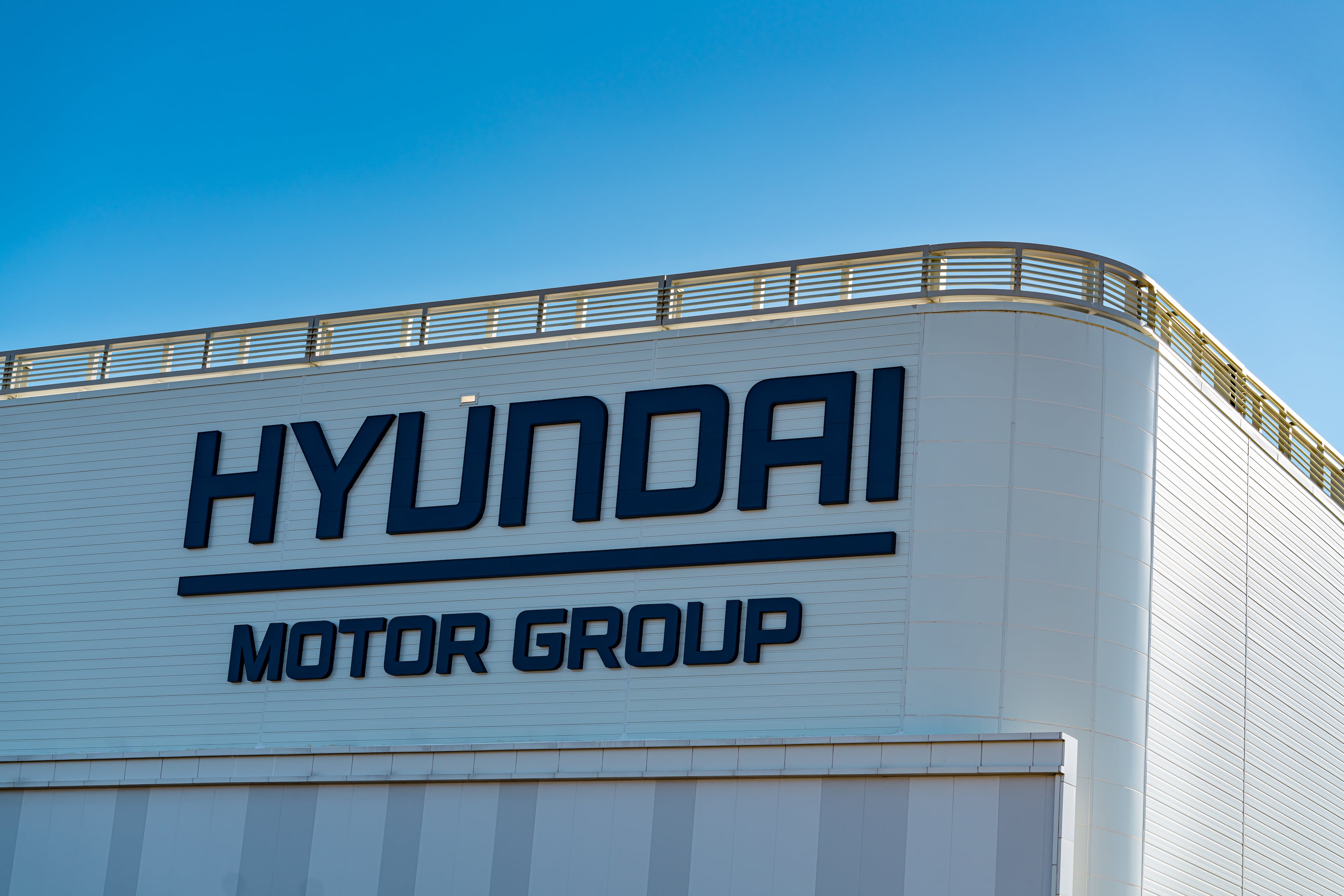 Construction on the Hyundai Metaplant campus has happened at “full throttle,” as one local economic development leader described it in early 2024. (Courtesy of HMGMA)