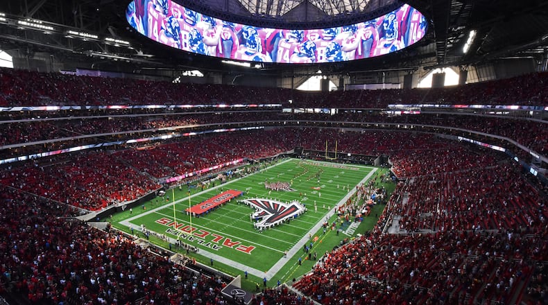 The scene at Mercedes-Benz Stadium will be quite different for the 2020 season than in the past.