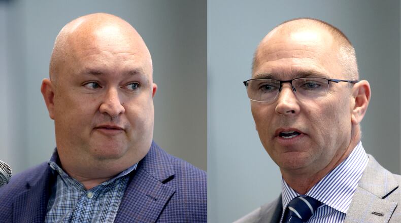 Michael Rudnick is running against incumbent Steve Knudsen for a District 2 seat on the Gwinnett County school board. (Jason Getz / AJC)