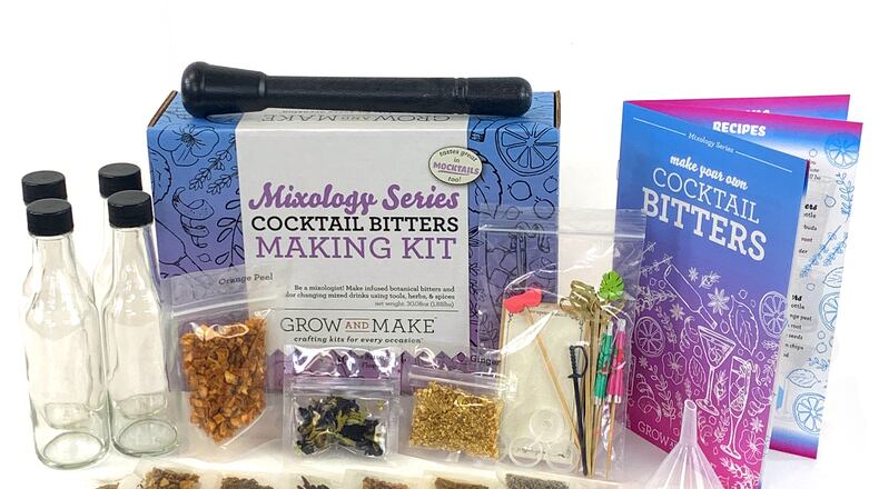 Cocktail bitters kit. Courtesy of Grow and Make