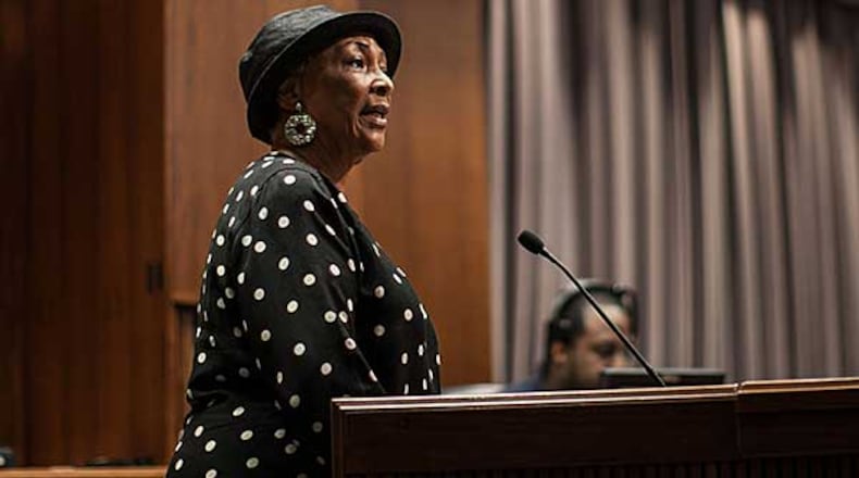 Cobb NAACP President Deane Bonner, pictured here, spoke with police about the threat.