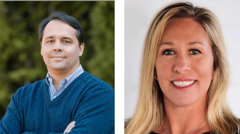 Dr. John Cowan and Marjorie Taylor Greene will meet in the runoff for the Republican nomination in Georgia’s 14th Congressional District.