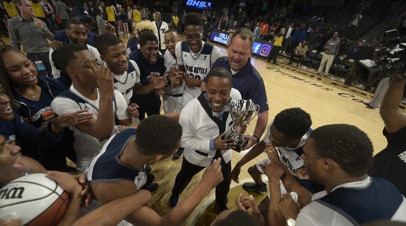 Tift County defeated Norcross 55-52 for the Class AAAAAAA championship on March 11 at Georgia Tech.