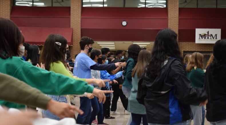 A dance marathon is just one way students at Snellville's Brookwood High raise money for charitable causes.