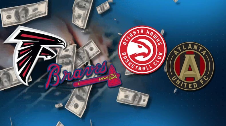 The Braves, Falcons, Hawks and Atlanta United teamed up three years ago to push for mobile sports betting in Georgia, but their efforts so far have come up empty with the state Legislature.