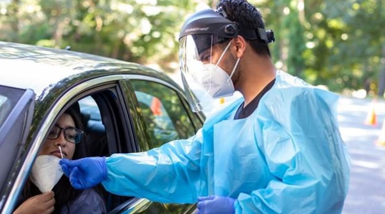 Brookhaven previously opened a COVID-19 testing site at the Northeast Plaza strip mall.