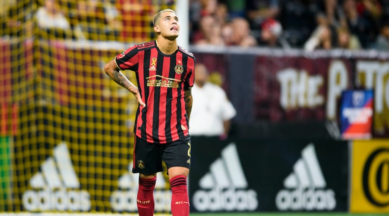 Atlanta United dropped a 3-1 decision to Columbus Saturday night. (Photo by AJ Reynolds/Atlanta United)