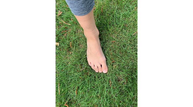 Leaves of Emerald zoysia are quite stiff. Walking on it feels like walking on carpet with padding underneath. Walking on Bermuda grass, on the other hand, feels like walking on carpet with no padding. (Walter Reeves for The Atlanta Journal-Constitution)