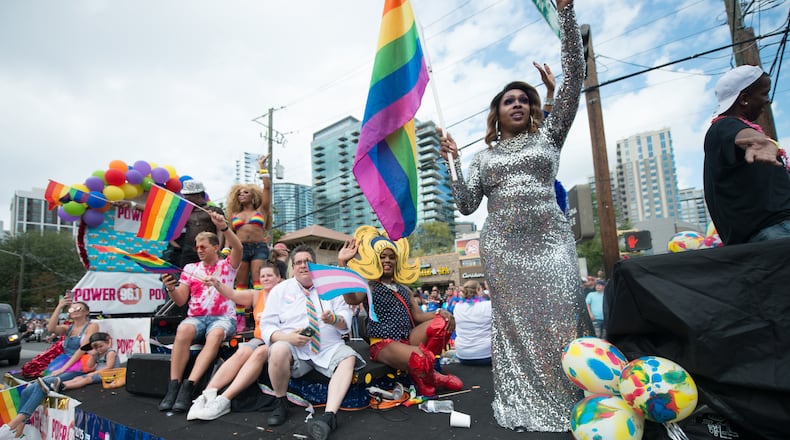 This year marks the return of the Atlanta Pride parade, pictured here in 2019, since the pandemic. Courtesy of Shawn Lierow