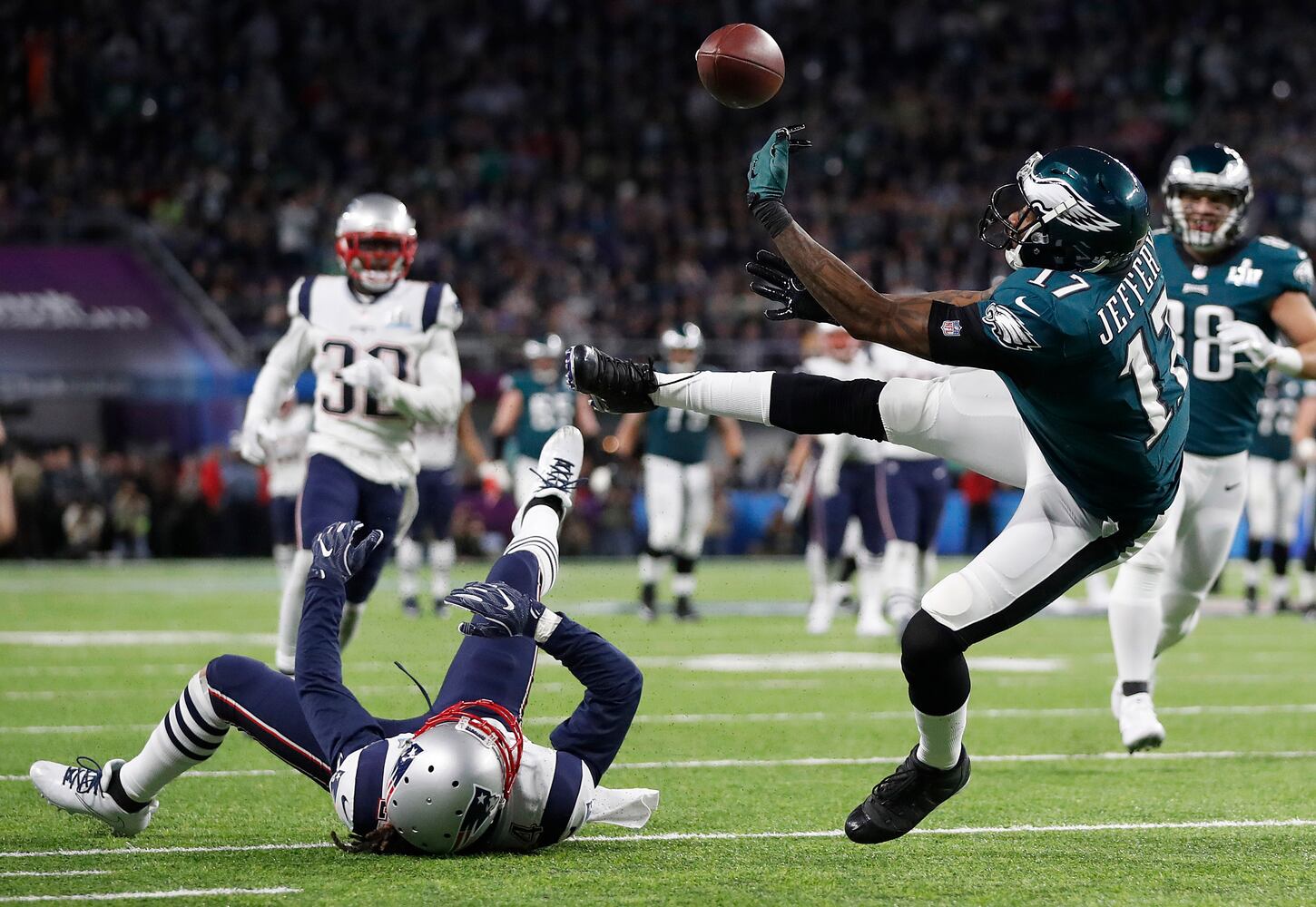 Photos: Eagles take halftime lead in Super Bowl LII