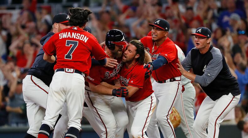 The Braves will keep winning until they celebrate another NL East title. (Photo by Kevin C. Cox/Getty Images)