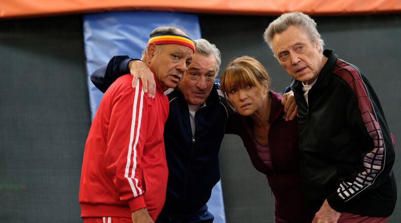 The film " The War With Grandpa" which features Cheech Marin, Robert De Niro, Jane Seymour and Christopher Walken, comes out in theaters Oct. 9, 2020. It was shot in Atlanta in 2017. This scene was shot at a metro Atlanta Skyzone. Contributed.