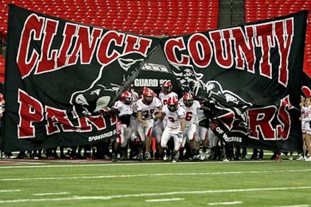 Rance Morgan was hired by Clinch County this offseason to continue a tradition of having football coaches who also played for Clinch. (Jason Getz/AJC)