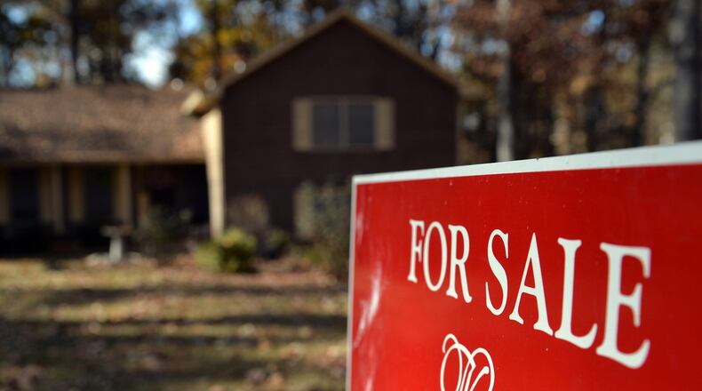 A home for sale last fall in Smyrna, in Cobb County