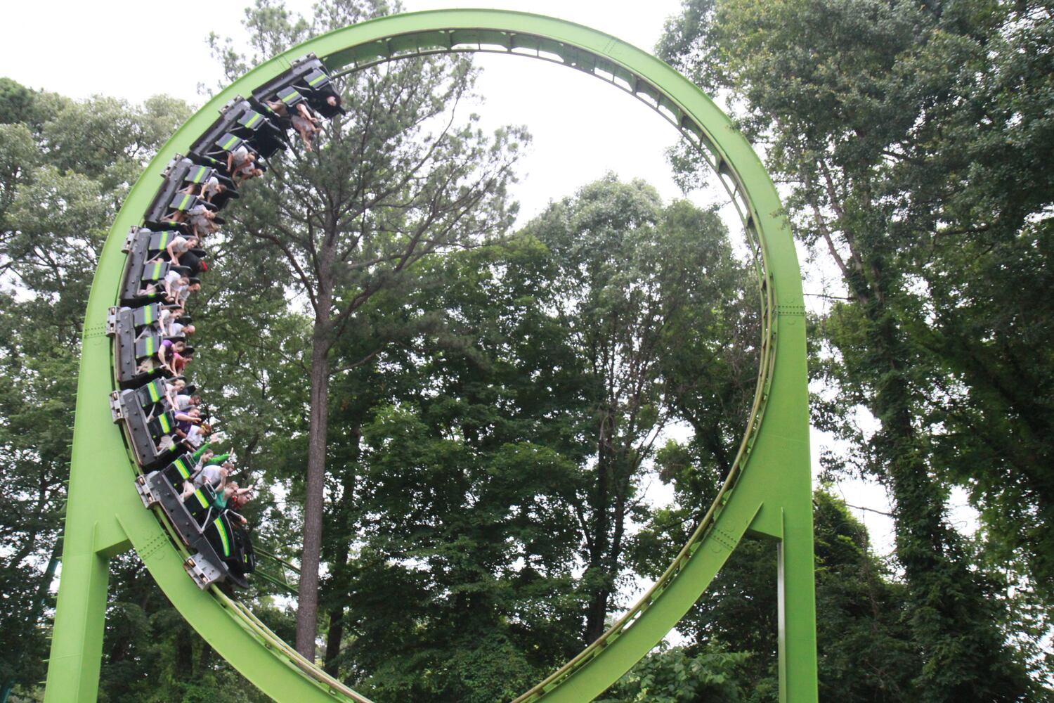 Six Flags Coasterthon on the Mind Bender