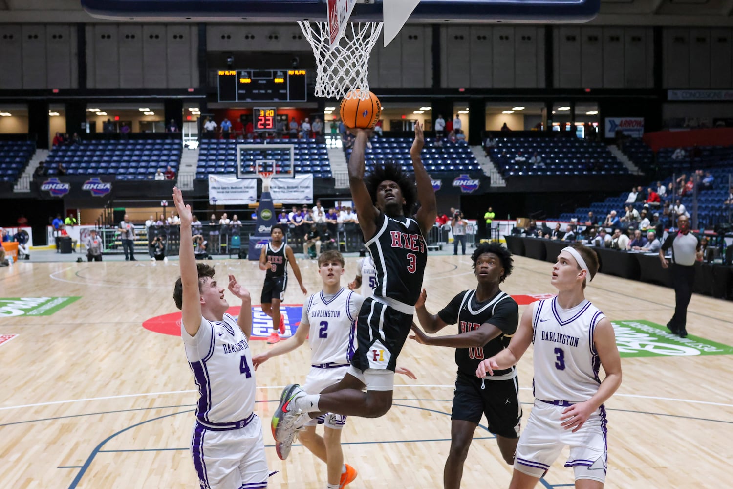 private boys basketball championship, Darlington vs Holy Innocents’