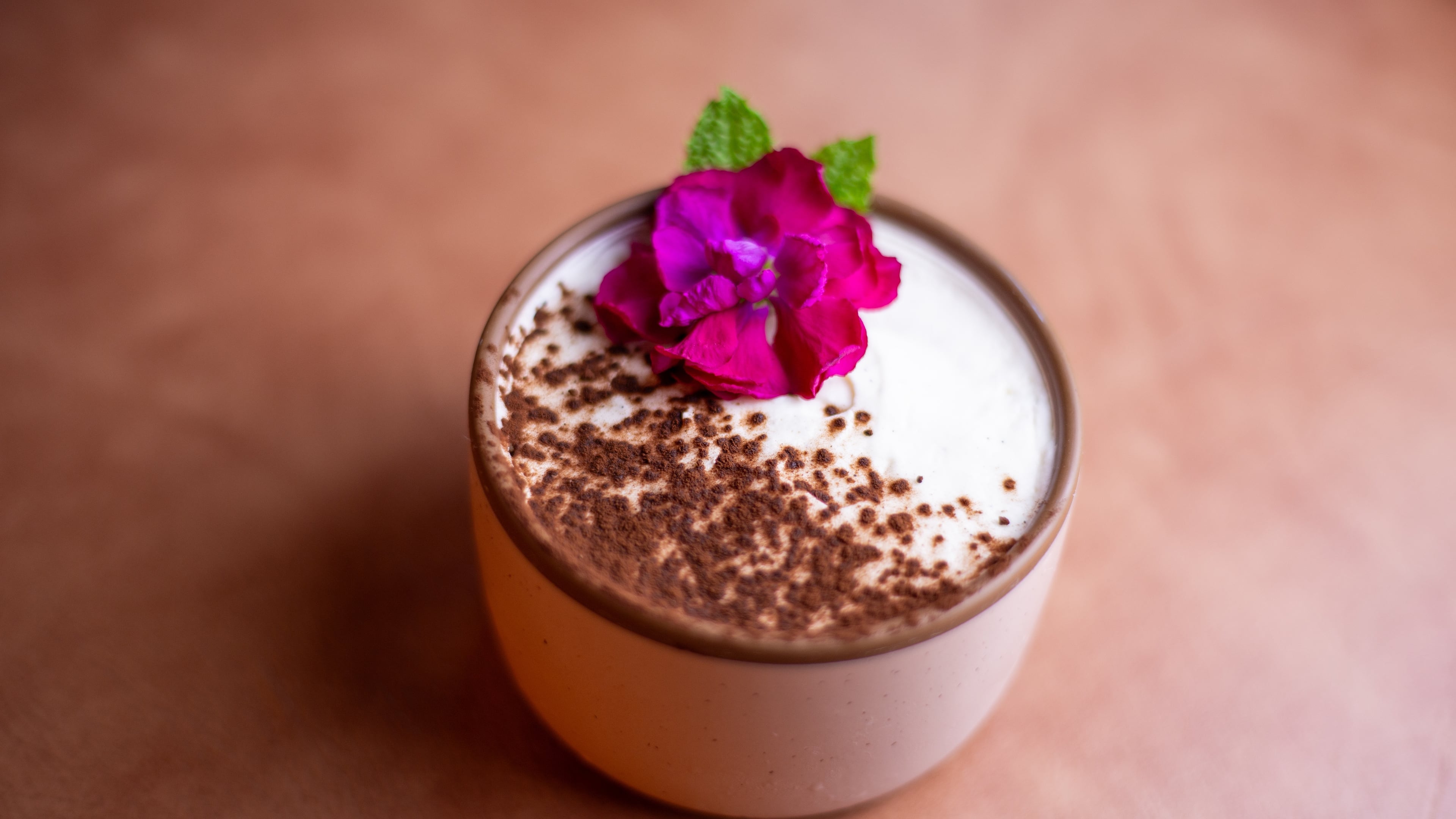 Miso paste is the special ingredient in this chocolate miso budino, a rich Italian chocolate pudding (Daija Watt/Courtesy of Falling Rabbit)