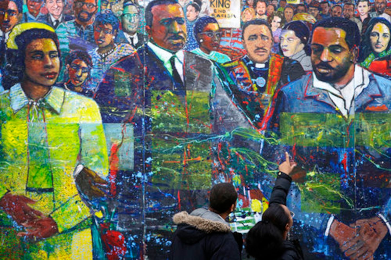 Martin Luther King Jr. mural debuts