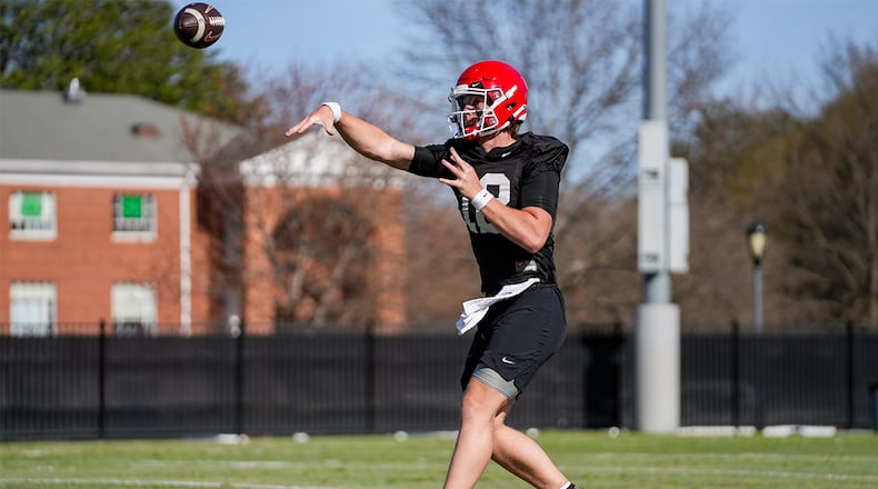 georgia football-spring practice-2024