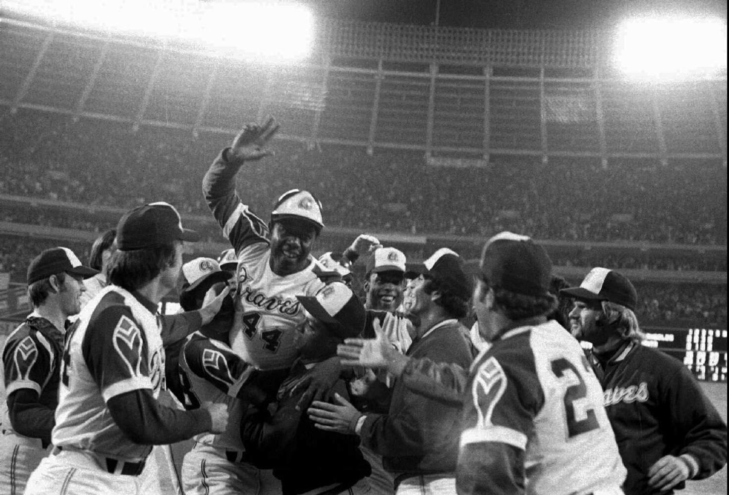 Hank Aaron's 715th homer