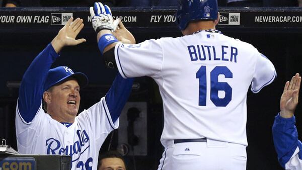 New Braves hitting coach Kevin Seitzer served four seasons in that position with the Royals, and was credited with helping many of their young players make strides. (AP photo)