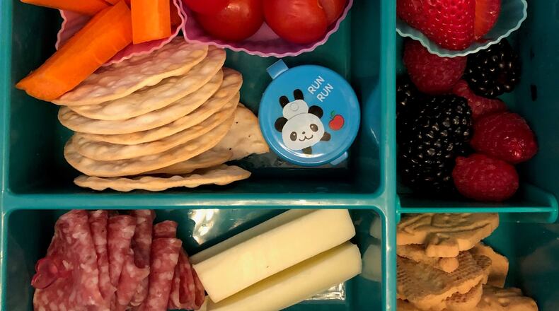 Try using a bento box for a picnic with the kids. CONTRIBUTED BY JENNIFER ZYMAN
