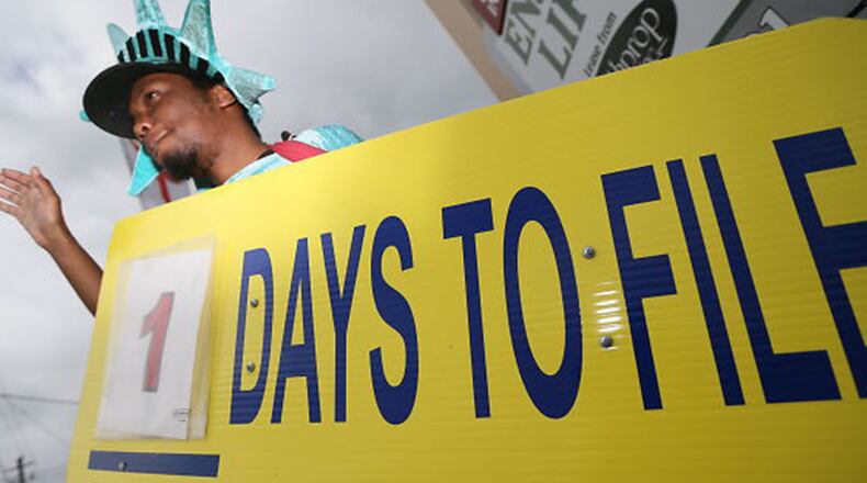 April 15 is the deadline for filing your taxes.