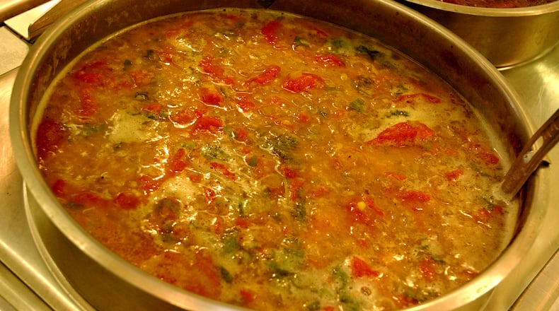 Photo of Mulligatawny Soup at Rainbow Natural Foods in Decatur.