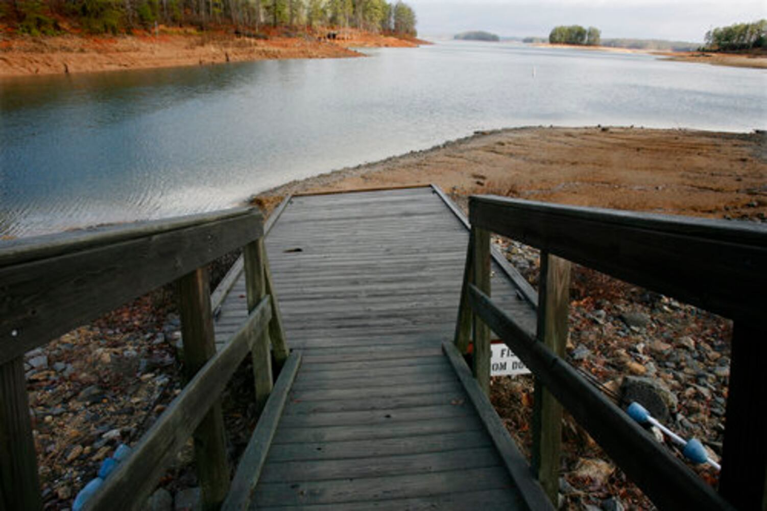 Lake Lanier before and after