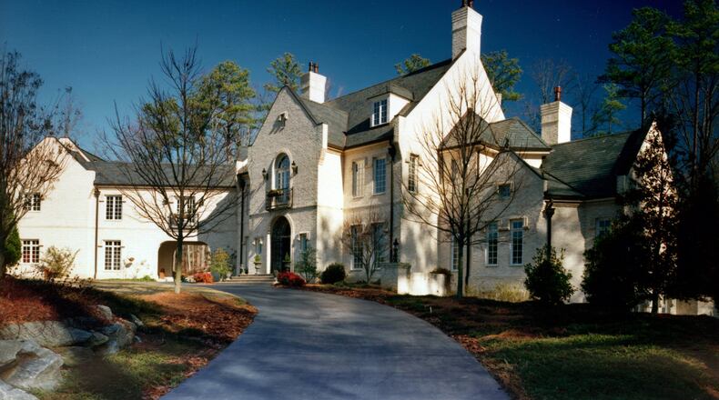 Multi-million dollar homes like this one in Buckhead may sit on the market a while, but not the more modestly-priced houses in a range where there’s plenty of demand, experts say. (AJC photo archive)