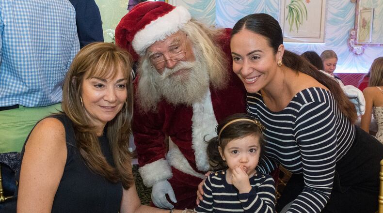 Brunch with Santa this season.