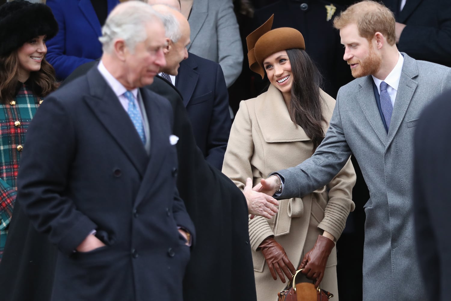 Photos: Meghan Markle joins royal family for Christmas