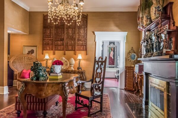 Views of the historic Greek Revival home at 303 Kennesaw Ave. in downtown Marietta. The property is selling for $2.9 million. Photos courtesy of Live Love Atlanta, which is handling the sale.