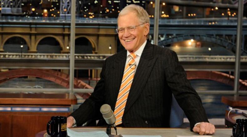 David Letterman ends his 33-year run on late-night TV on Wednesday, May 20. CREDIT: CBS