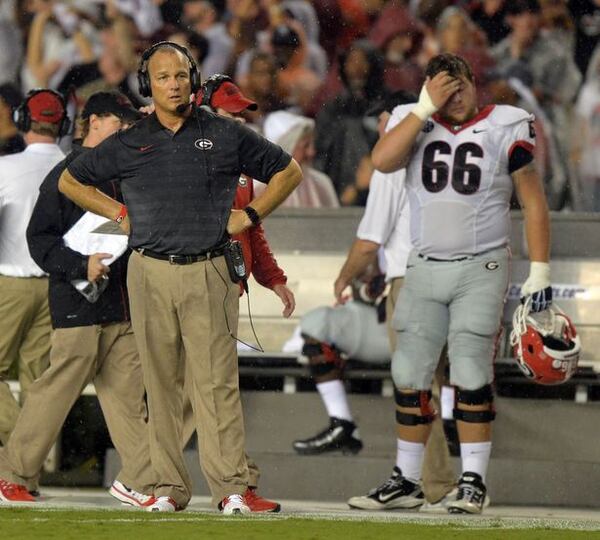 "What the heck did we just do?" (Brant Sanderlin/AJC)