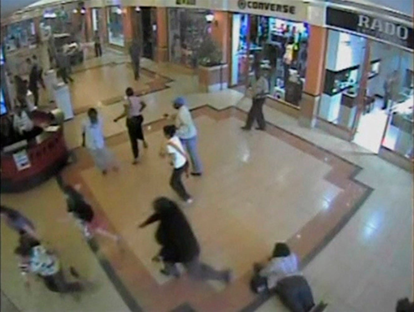 Inside Westgate Mall in Nairobi, Kenya