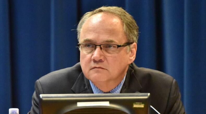 DeKalb Commissioners re-elected Jeff Rader (pictured) as presiding officer and Steve Bradshaw as deputy presiding officer. AJC filel photo