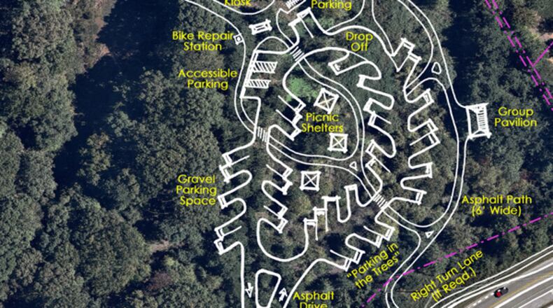 Phase 1 of the Sugar Hill Greenway is now open. Courtesy City of Sugar Hill