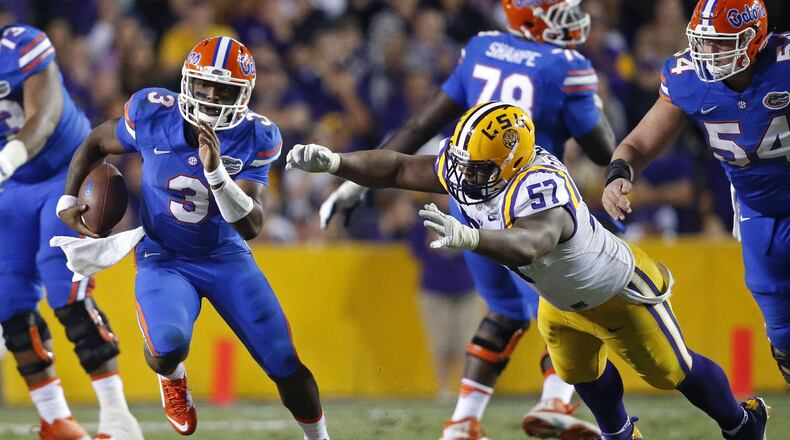 Treon Harris is capable of making the occasional big play for the Gators. (AP Photo)