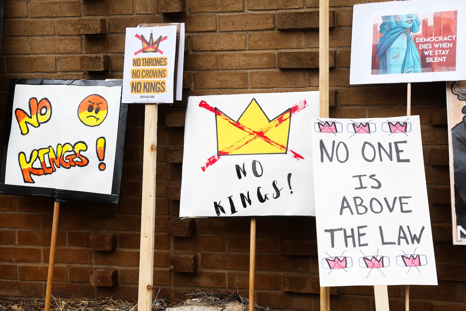 No Kings Rally in Atlanta
