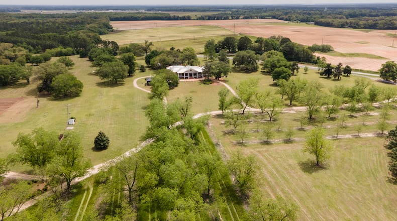 Resora is a working farm with lodging and event space in Albany. Its 1,600 acres were once part of a plantation owned by one of the largest slaveholders in Georgia. The property is now owned by nonprofit New Communities Land Trust, collective of farmland owned and operated by Black farmers. Resora is a destination on the Southwest Georgia Agri-Tourism Trail, a collection of stays and experiences hosted on Airbnb by Black farmers throughout the region. The Trail supports participating farmers in accessing the economic opportunities of local tourism through hosting, while raising social awareness on the history and present-day needs of Black farming communities. Courtesy of Airbnb